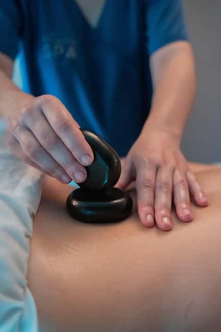 Terceira Island: Volcanic stone massage on a hot water mattress - Volcanic stone massage: heat, pressure, and comfort