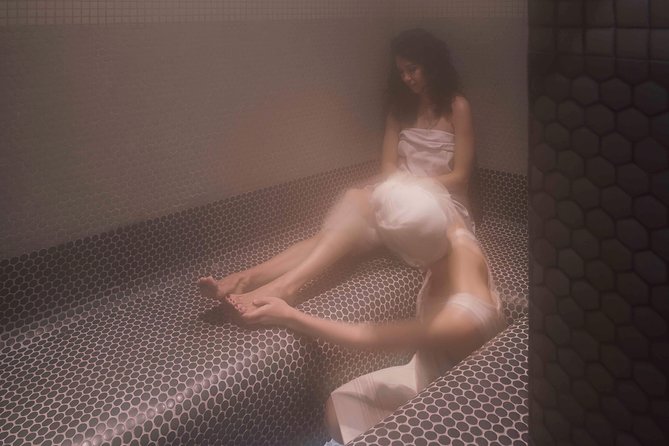 To sweat Madrid toxins in Hammam and enjoy the best couple massage downtown - The 20-Minute Hammam and Shower Refresh (What It Feels Like)