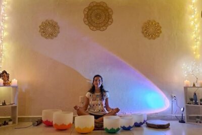 Yoga and holistic massage session in Playa del Carmen - The break between yoga and massage: snacks, water, and a reset