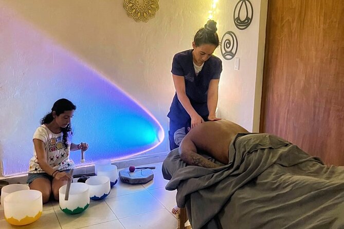 Yoga and holistic massage session in Playa del Carmen - Price and value: $130 for a yoga + massage + sound package